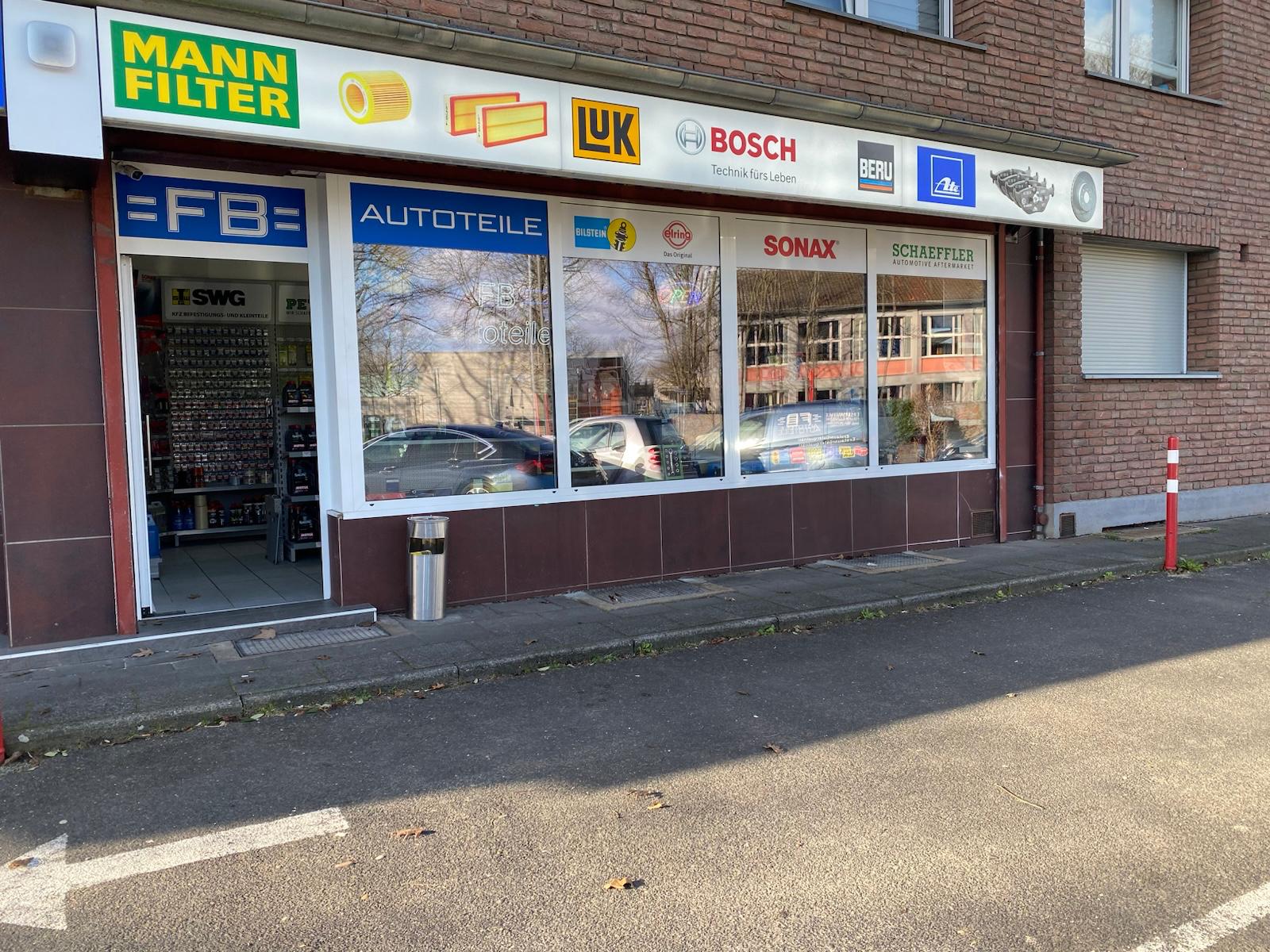Außenansicht – FB Autoteile Köln